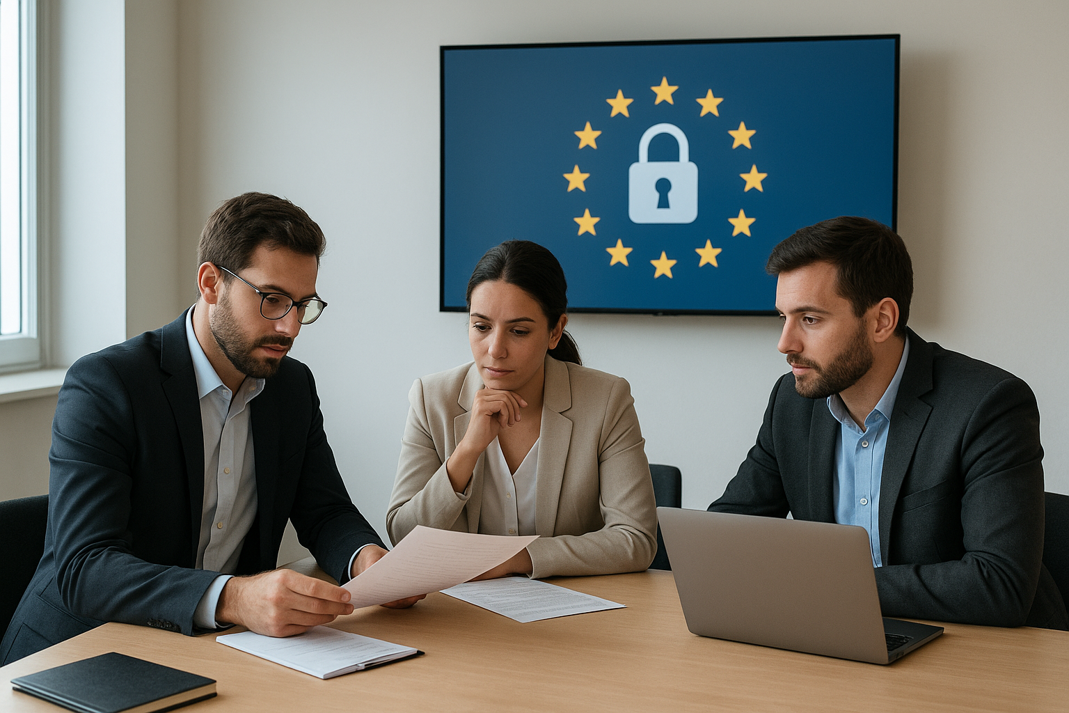 Privacidad y RGPD: cómo cuidamos tus fotos y datos – Body – equipo de profesionales revisando protocolos de seguridad